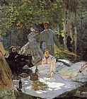 Luncheon on the Grass_ Center Panel by Claude Monet